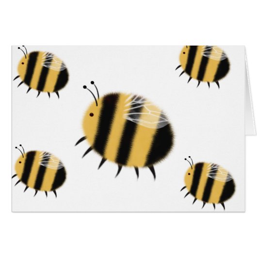 Busy Bee - bzzzz Cards (Front Horizontal)