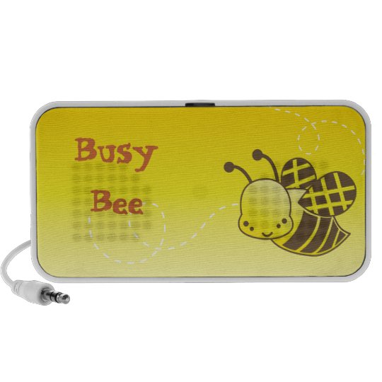 Busy bee cute kawaii bee speakers