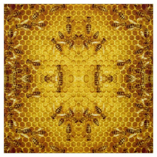 BUSY BEE HIVE FABRIC