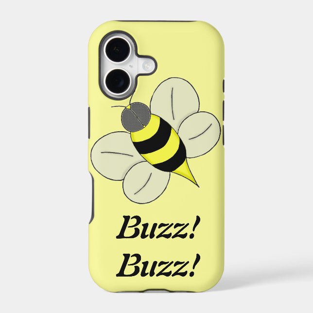 Busy bee iphone case (Back)