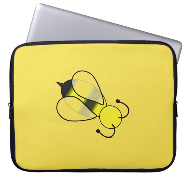 Busy Bee Laptop Sleeve (Front)