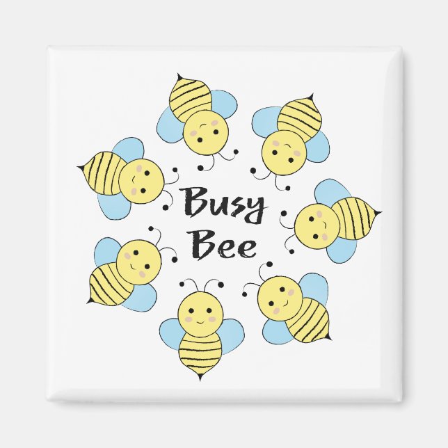 Busy Bee Magnet (Front)