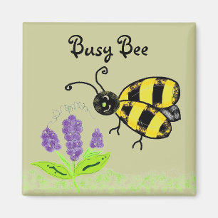 Busy Bee Magnet