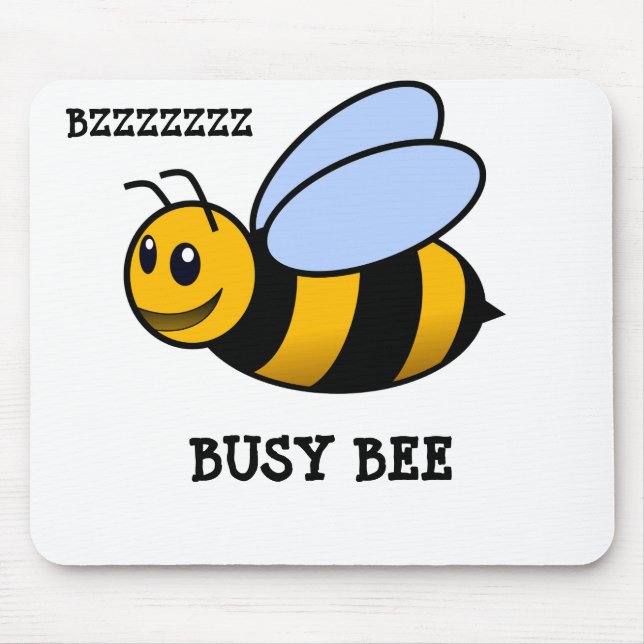 BUSY BEE MOUSE PAD (Front)