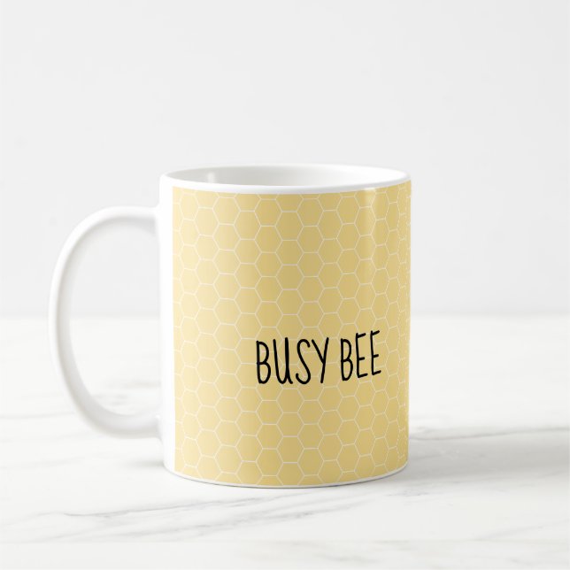Busy bee mug for the busy bees in your life (Left)