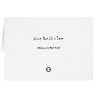Busy Bee on Clover Cards