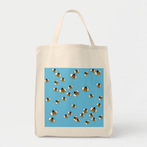 Busy Bee Organic Grocery Tote