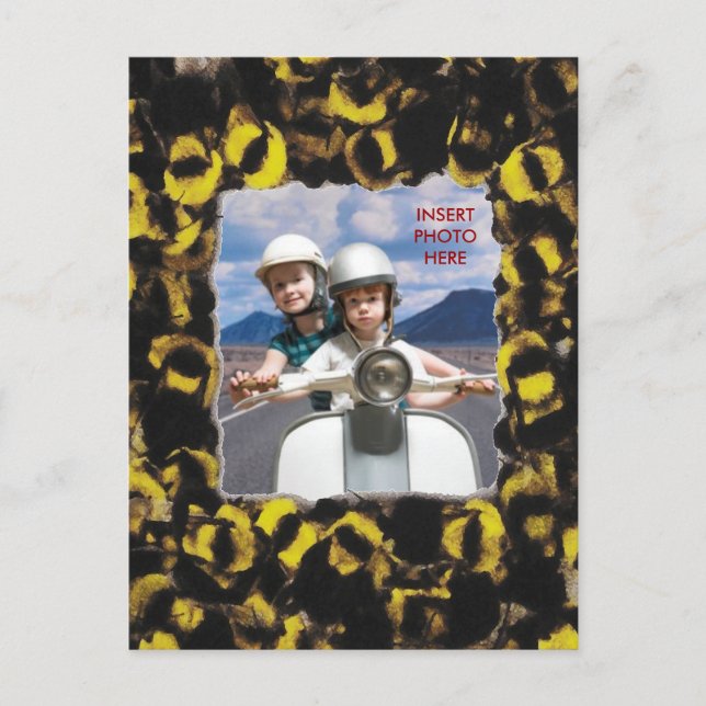 Busy Bee PHOTO INSERT ~ Postcard / Invitations (Front)