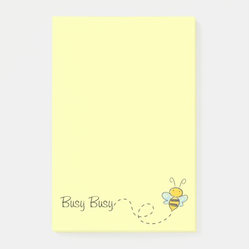 Busy Bee Post_it Notes 4 x 6