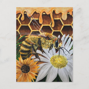 Busy Bee Postcard
