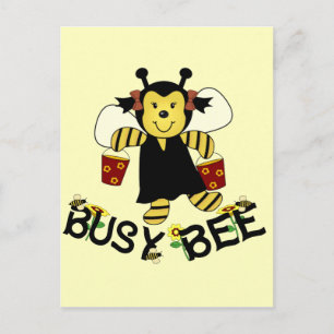 Busy Bee Postcard