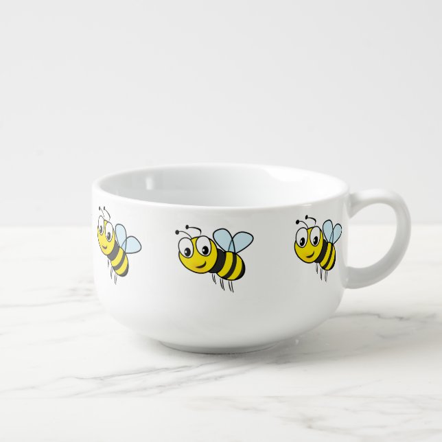 Busy Bee - Soup Mug  (Left)