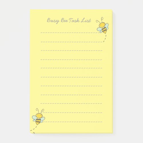 Busy Bee To Do Pad Post_it Notes