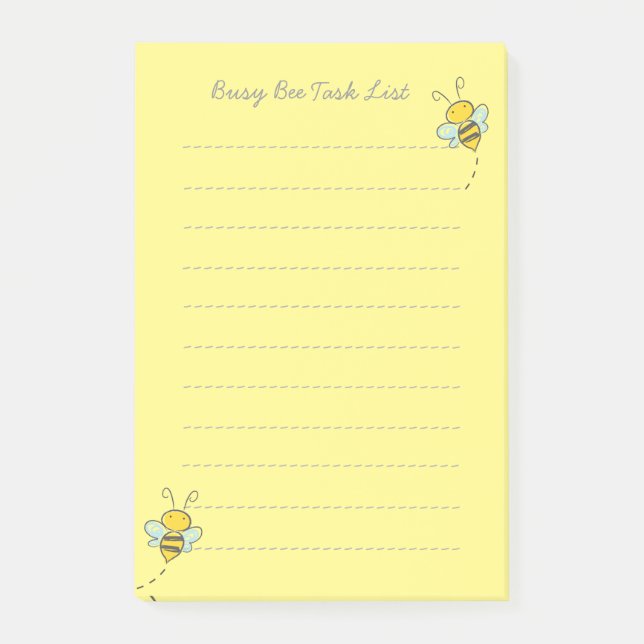 Busy Bee 'To Do' Pad Post-it Notes (Front)