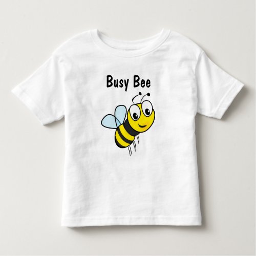 Busy Bee Toddler T_shirt