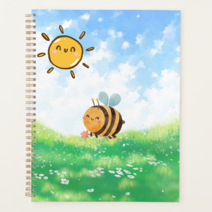 Busy Bee Under the Blue Sky Planner