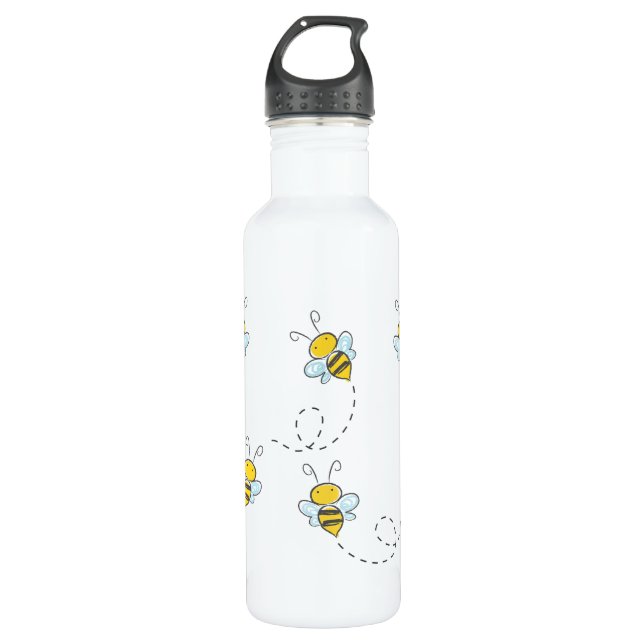 Busy Bee Water Bottle (Front)
