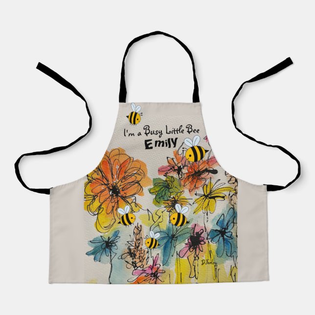 Busy Bees Apron (Front)