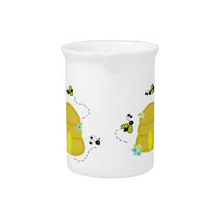 Busy Bees Beehive Pitcher