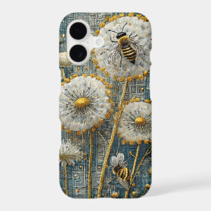 Busy Bees Botanical- Dandelion Garden, Pollinators iPhone 17 Case