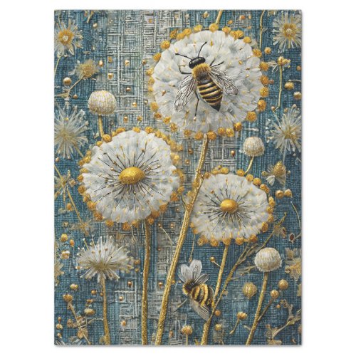 Busy Bees Dandelion Forest Tissue Paper