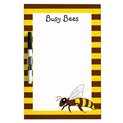 Busy Bees Dry Erase Board