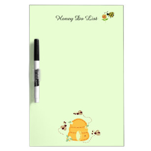 Busy Bees Honey Do List Dry Erase Board