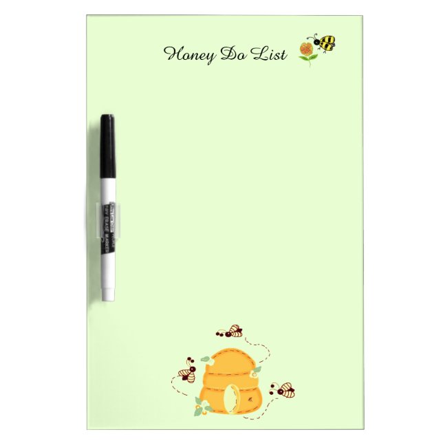 Busy Bees Honey Do List Dry Erase Board (Front)