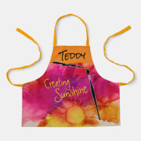 art teacher art class artist apron