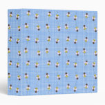 Busy Bees Pattern Binder at Zazzle
