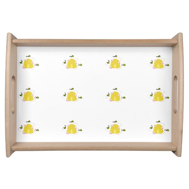 Busy Bees Serving Tray (Front)
