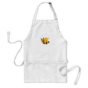 Busy Bumble Bee Cute Adult Apron