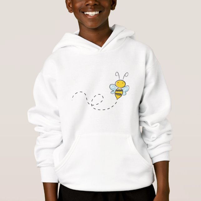 Busy Bumble Bee Hoodie (Front)