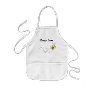 Busy Bumble Bee Kids' Apron
