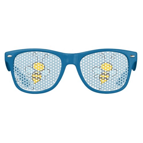 Busy Bumble Bee Kids Sunglasses