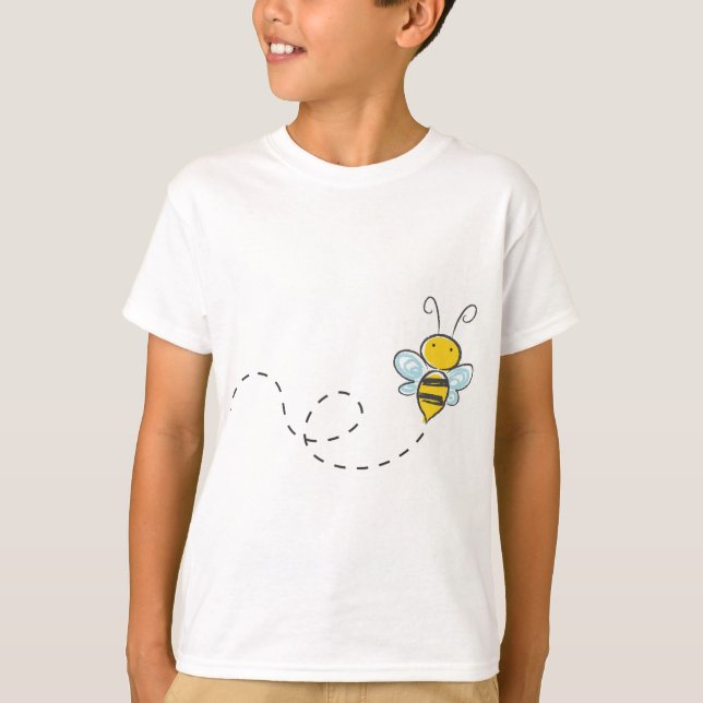 Busy Bumble Bee T-Shirt (Front)
