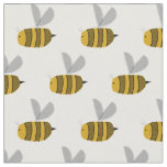 Busy bumble bees fabric