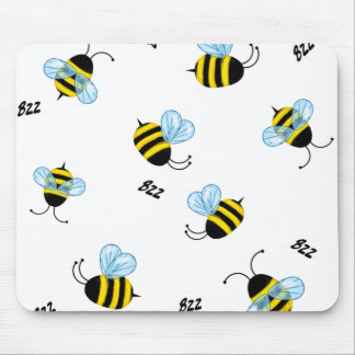 Busy Buzzing Bumble Bees Mousepad