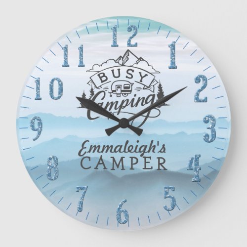 Busy Camping Time Custom Camper