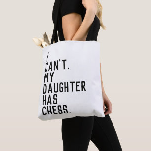 Busy Chess Mom Tote Bag