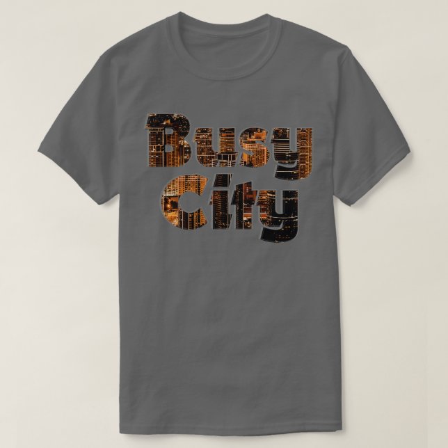 Busy City T-Shirt (Design Front)