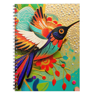 Busy Hummingbird Notebook