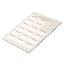 Busy Jewish Mom's Shabbos Menu Planner 2024