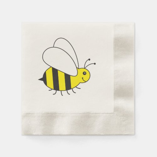 Busy Little Bumble Bee Paper Napkins