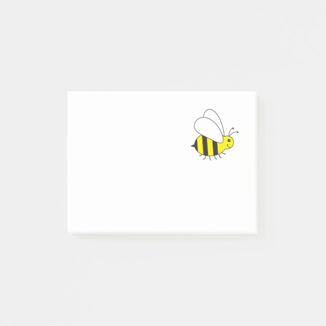 Busy Little Bumble Bee Post-it Notes (Front)