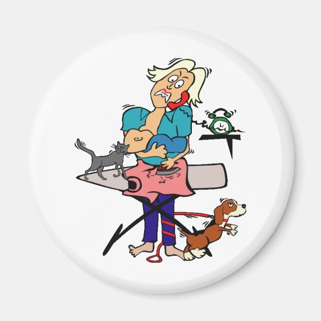 Busy Mom Magnet (Front)