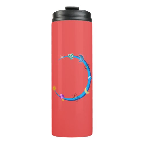 Busy Moon Pink  Thermal Tumbler