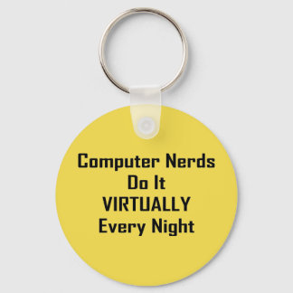 Busy Nerds Keychain