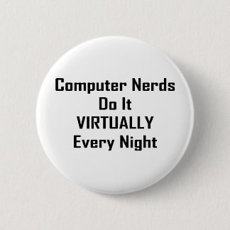 Busy Nerds Pinback Button