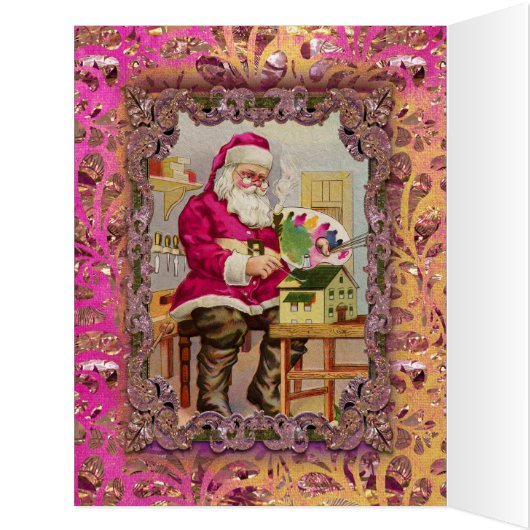 Busy Santa Victorian Big (Inside (Left))